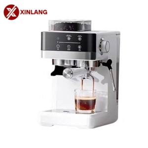 XLCR06 Italian Semi-Automatic Espresso Machine with Steam and Temperature Control (1.8L, 1350W)