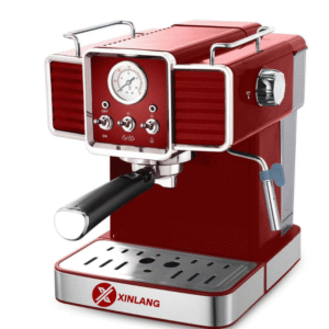 XLCR05 Italian Semi-Automatic Manual Espresso Machine with Steam (1.8L, 111–240V)